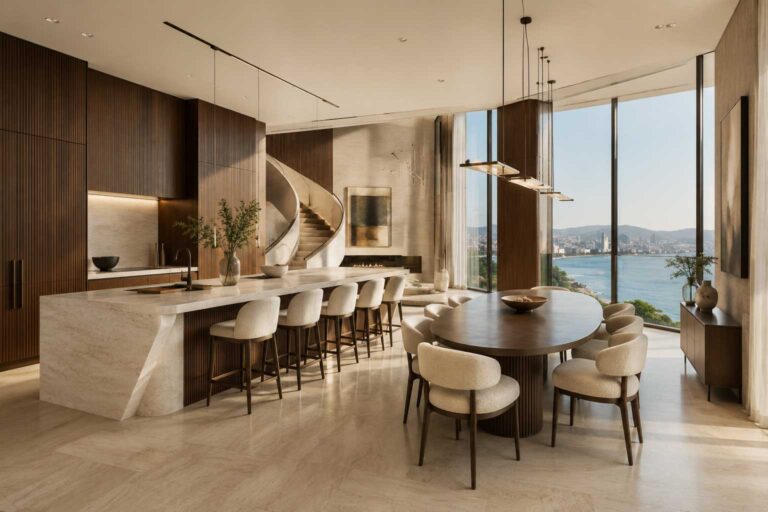 Kordon Penthouse | İzmir İç Mimarlık Projesi