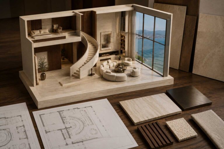 Kordon Penthouse | İzmir İç Mimarlık Projesi